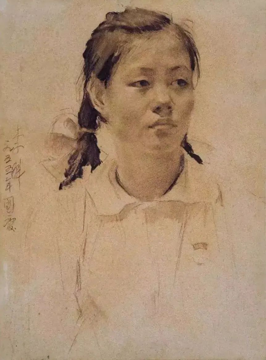 中国画素描大师：李斛作品(图13)