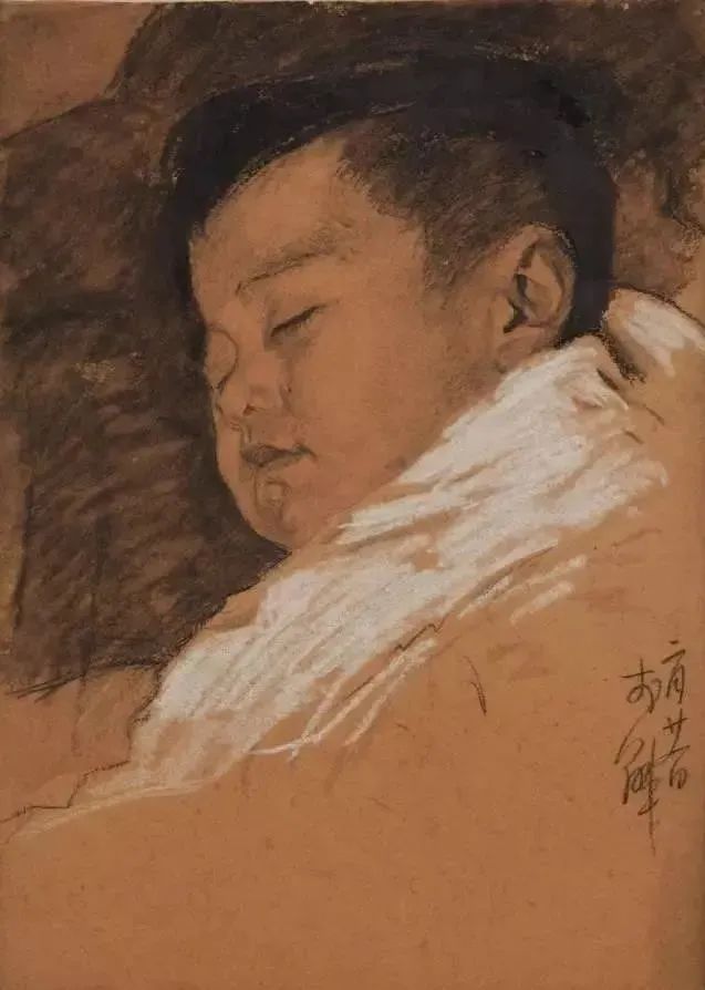 中国画素描大师：李斛作品(图20)