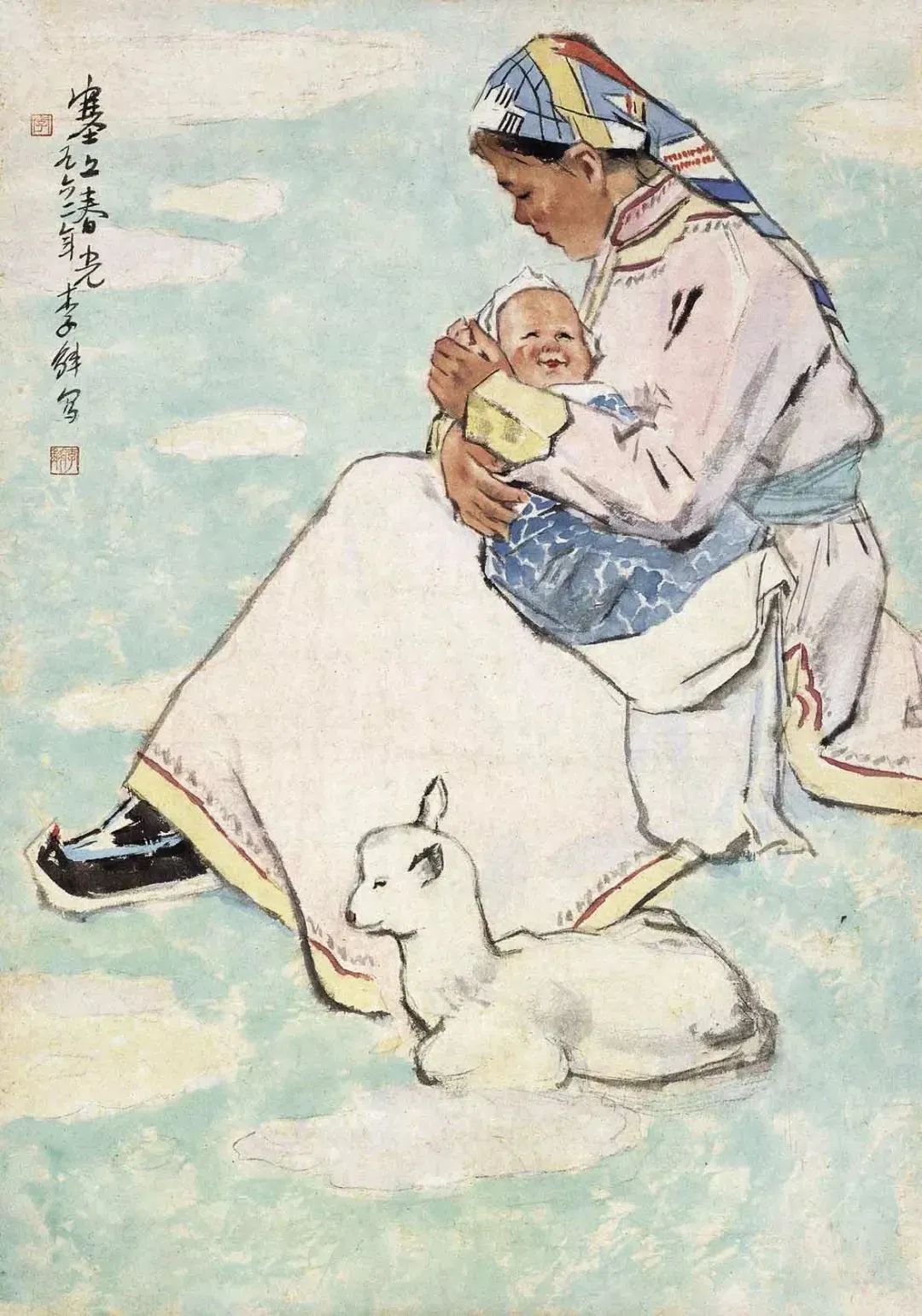 中国画素描大师：李斛作品(图29)