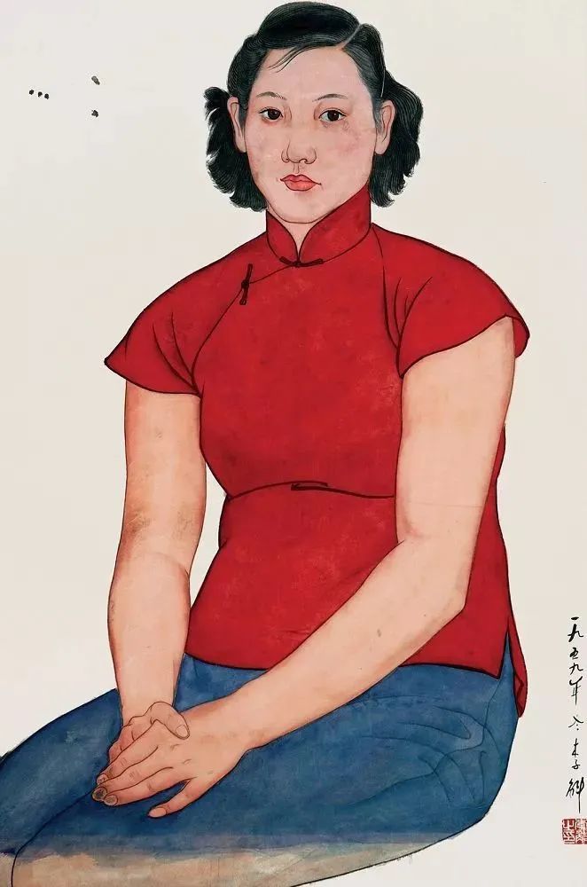 中国画素描大师：李斛作品(图37)