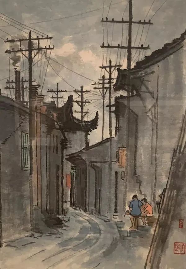 中国画素描大师：李斛作品(图41)