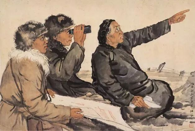 中国画素描大师：李斛作品(图38)