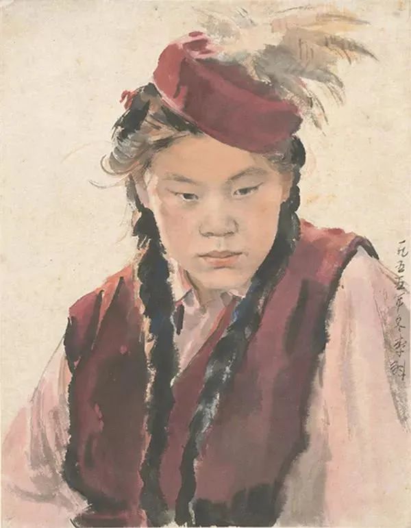 中国画素描大师：李斛作品(图42)