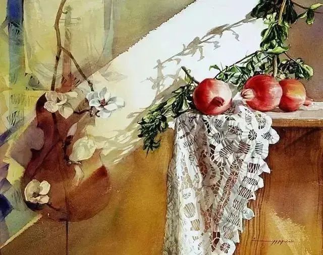 韩国画家 You Mee Park 水彩绘画作品(图13)