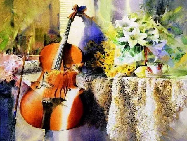 韩国画家 You Mee Park 水彩绘画作品(图4)