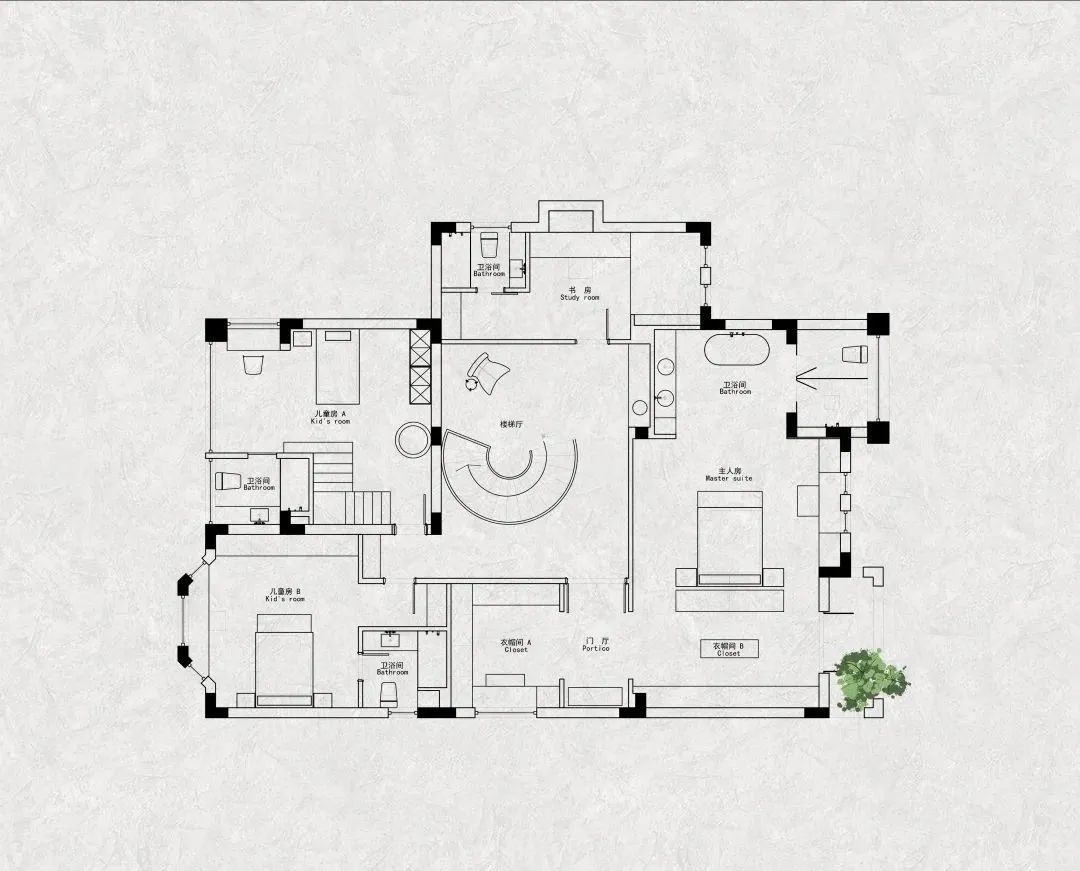 将地下庭院改造成半地下阳光房，舒适又惬意 | 仝设计(图34)