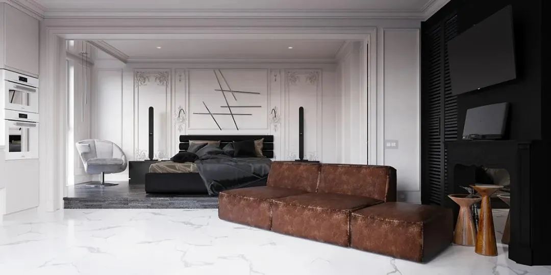 简约冷酷的小公寓设计(图2)