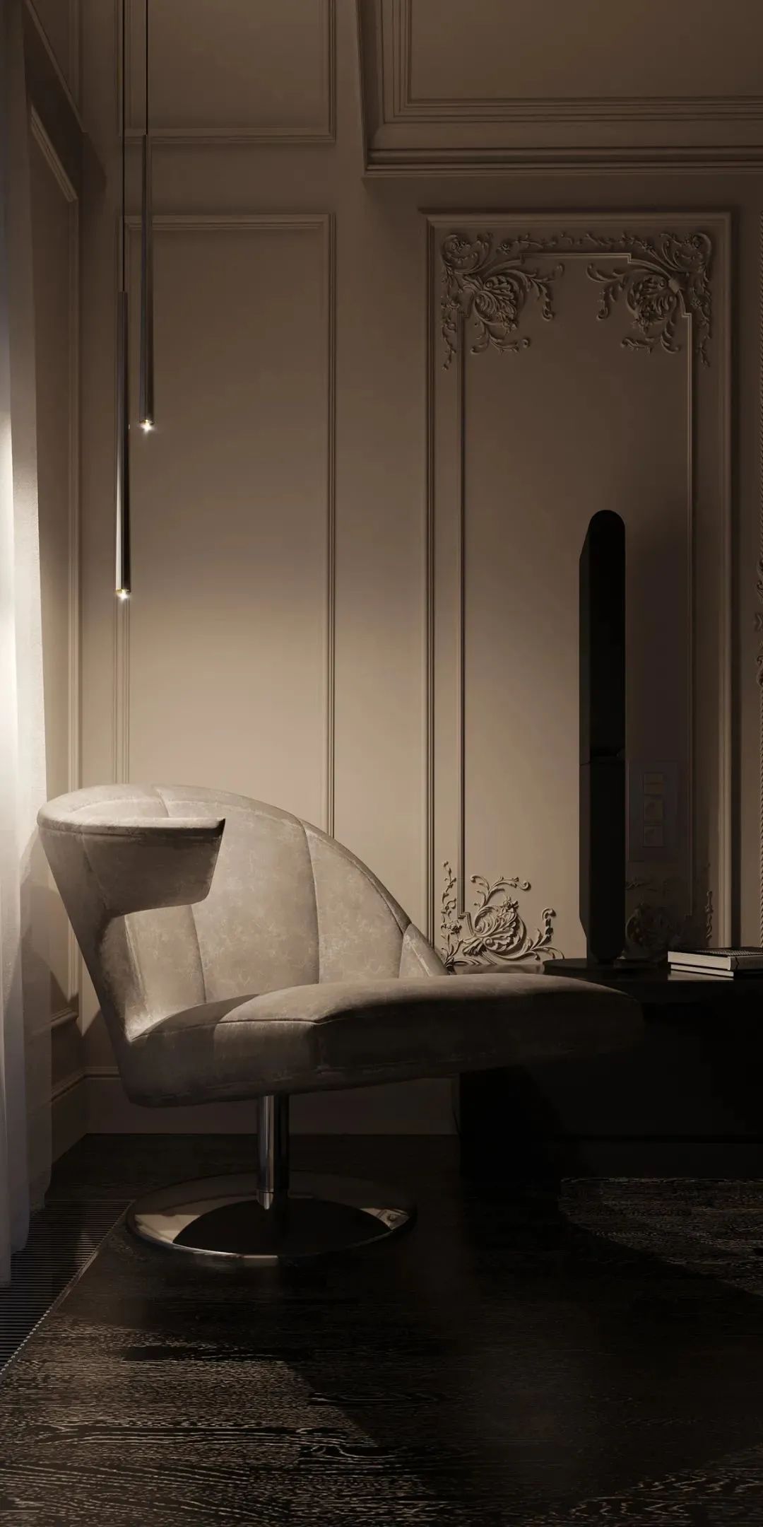 简约冷酷的小公寓设计(图13)