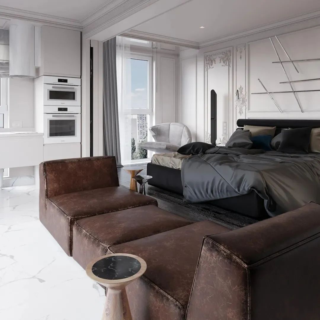 简约冷酷的小公寓设计(图15)