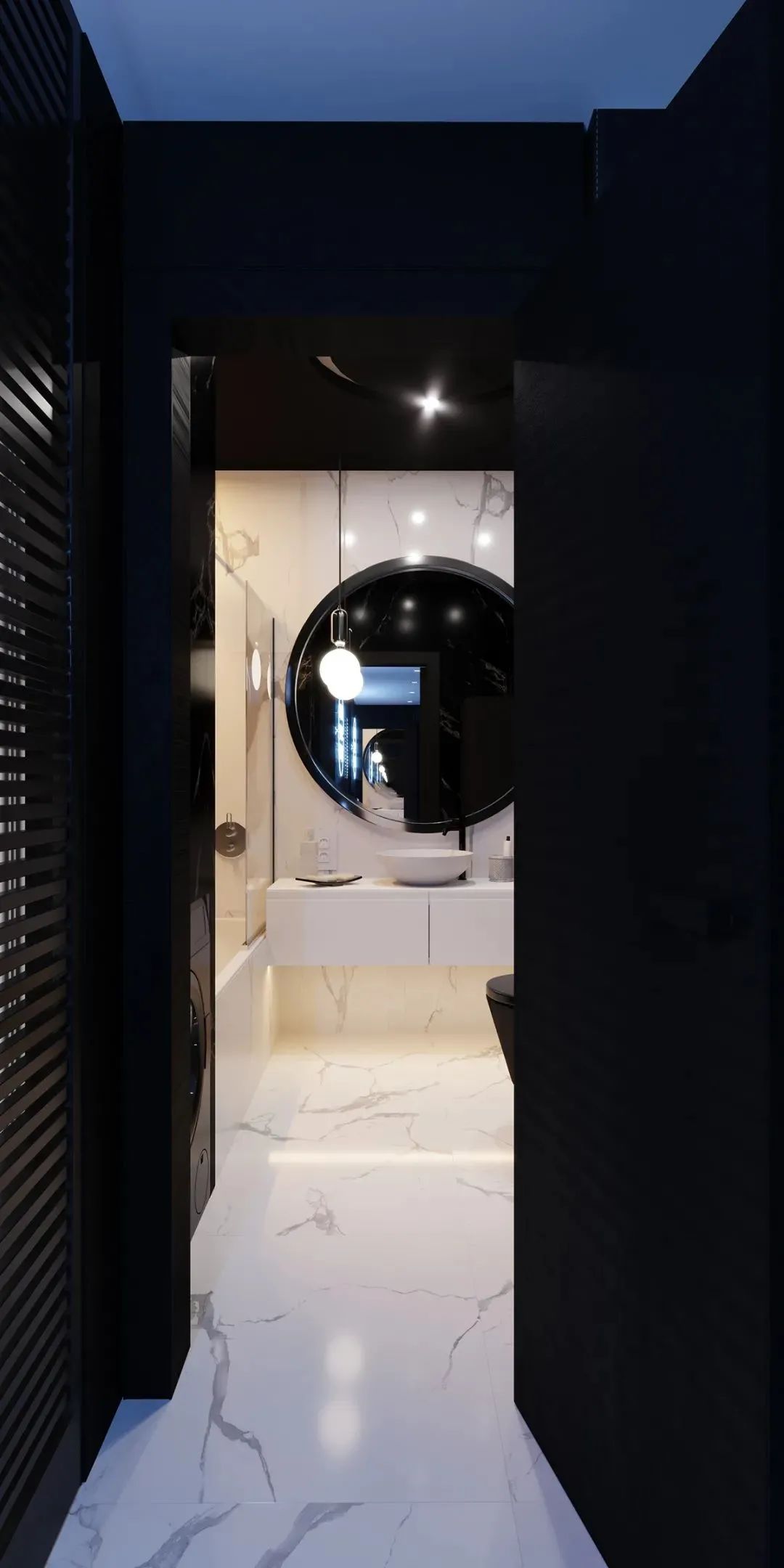 简约冷酷的小公寓设计(图20)