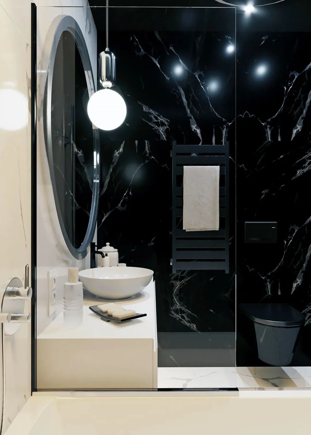 简约冷酷的小公寓设计(图21)