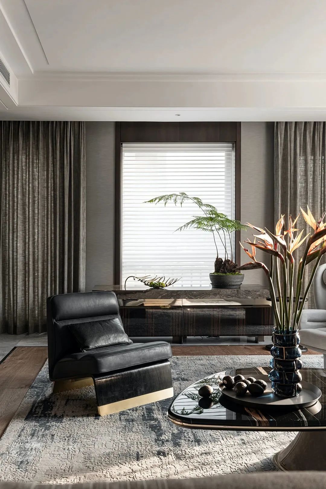 1200㎡北京豪宅，质朴美学，成就家的归属感！(图5)