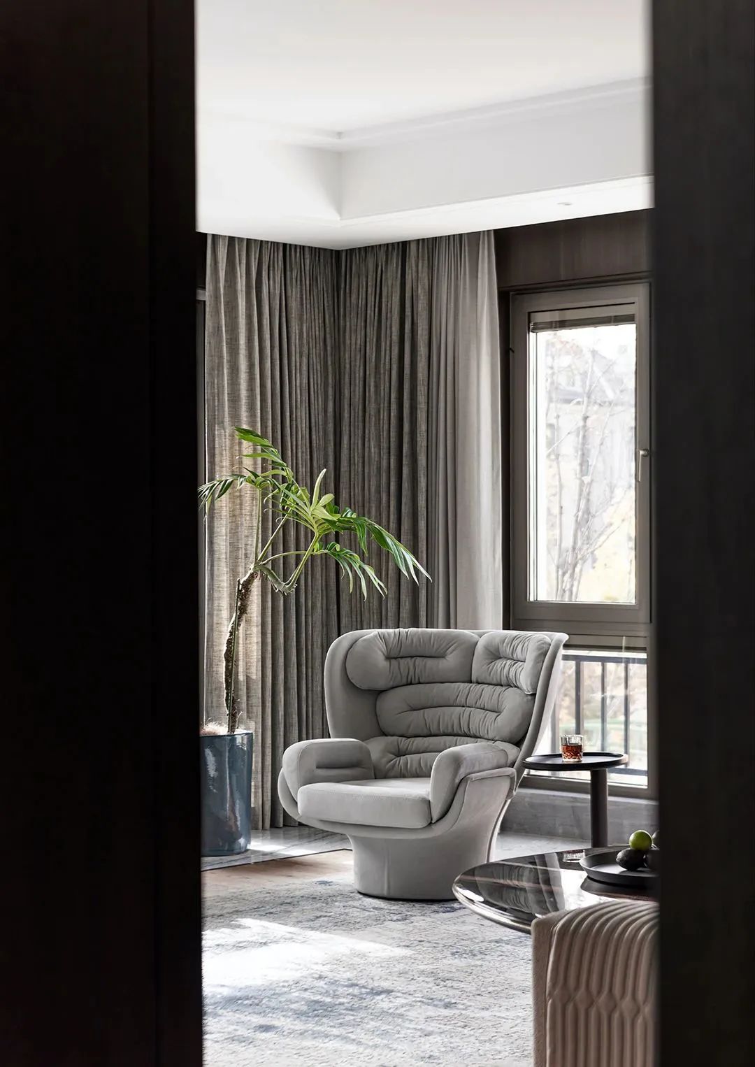 1200㎡北京豪宅，质朴美学，成就家的归属感！(图6)