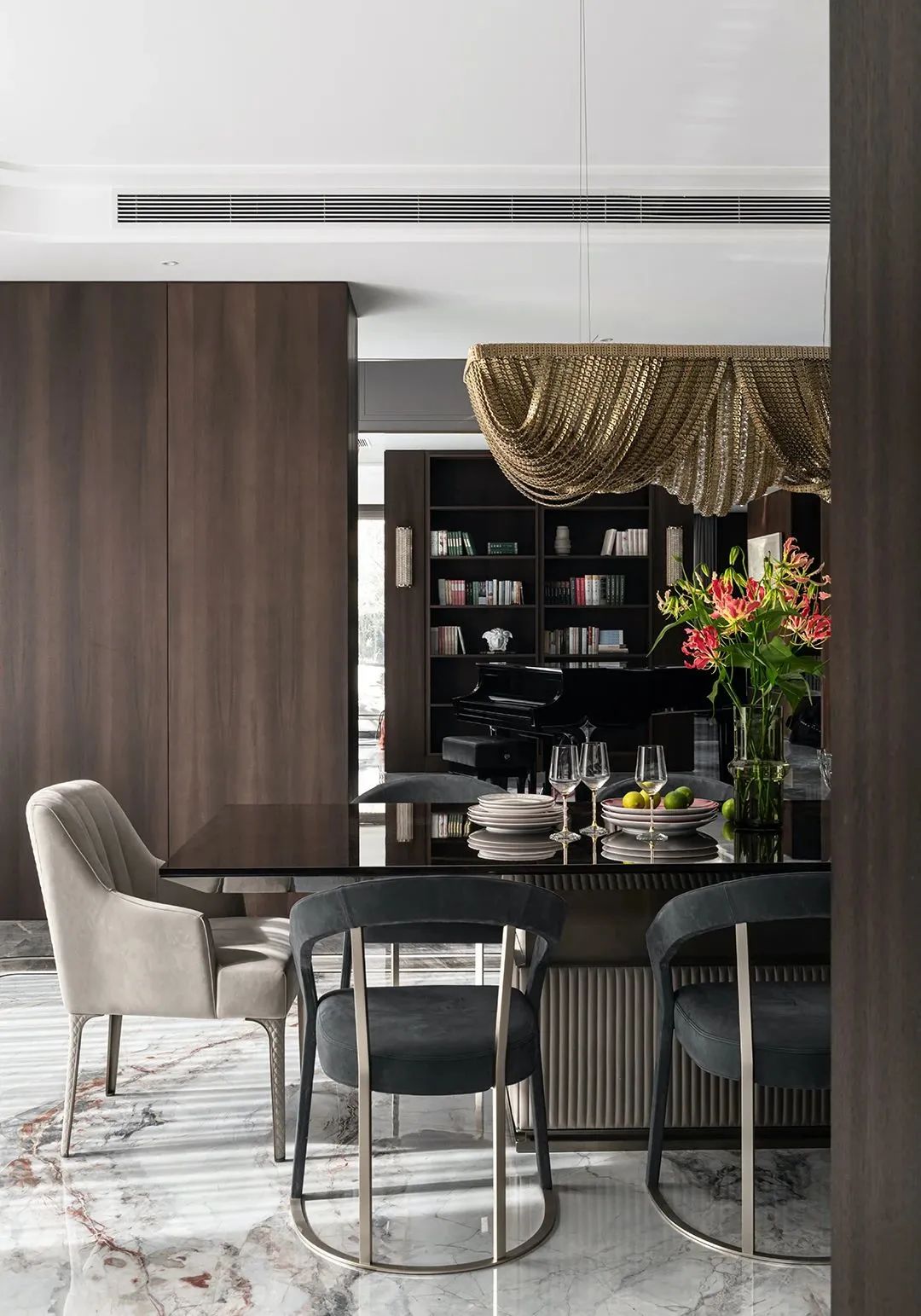 1200㎡北京豪宅，质朴美学，成就家的归属感！(图18)