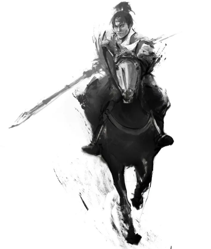 她用霸气武侠水墨惊艳世界！网友：太帅了吧！(图6)