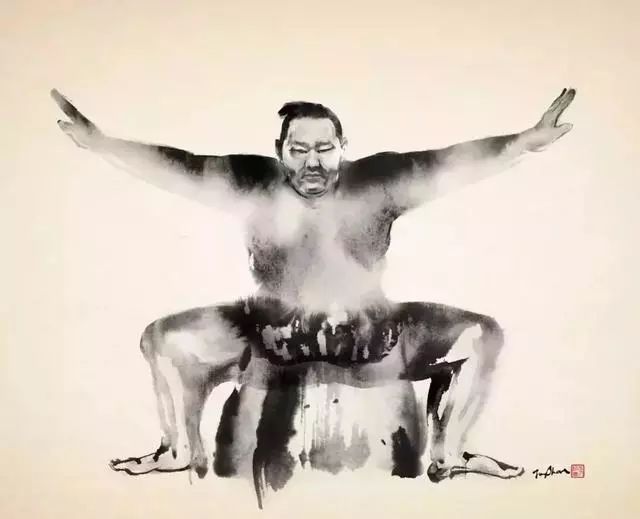 她用霸气武侠水墨惊艳世界！网友：太帅了吧！(图19)