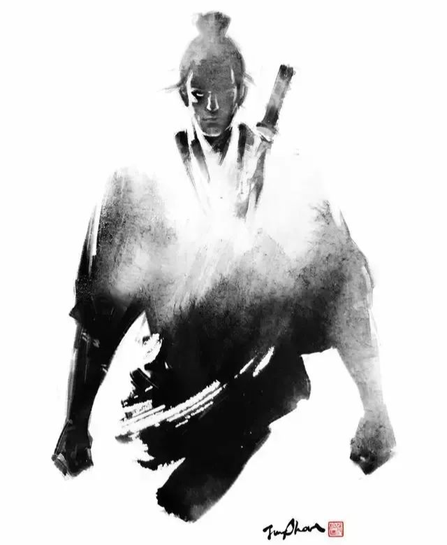 她用霸气武侠水墨惊艳世界！网友：太帅了吧！(图36)