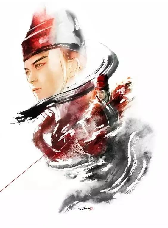 她用霸气武侠水墨惊艳世界！网友：太帅了吧！(图67)