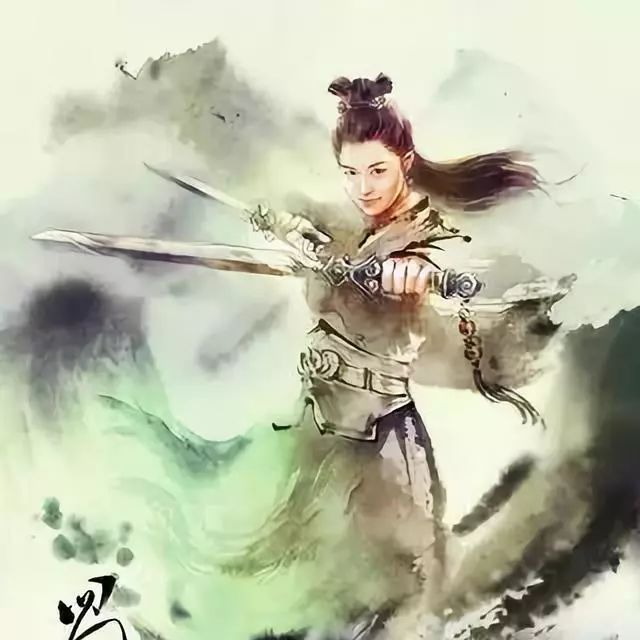她用霸气武侠水墨惊艳世界！网友：太帅了吧！(图76)