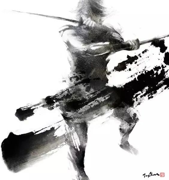 她用霸气武侠水墨惊艳世界！网友：太帅了吧！(图82)