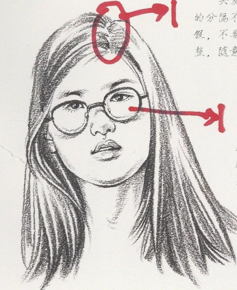 画头发有方法，速写头发教程，新人必看！(图15)