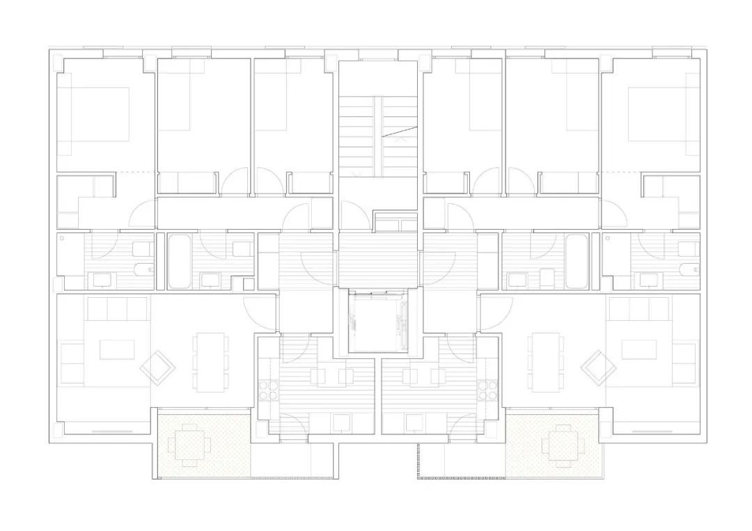 多层住宅：露台设计的多样性(图24)