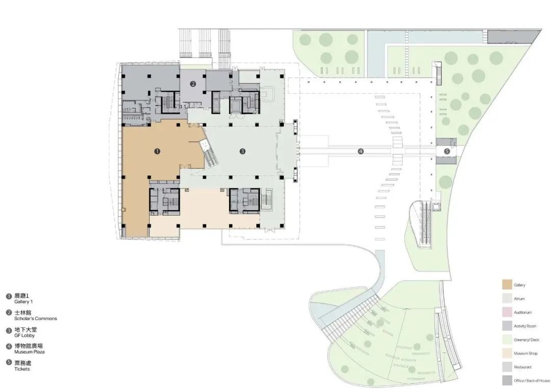 中国香港故宫博物院——用现代建筑语言，重新诠释了中国古代的空间概念(图42)