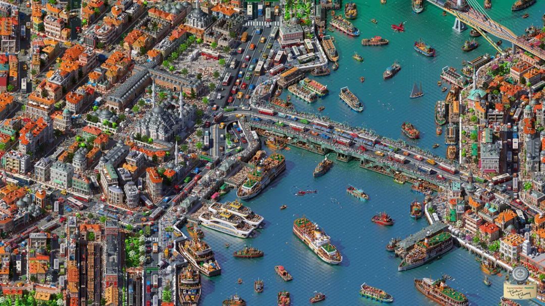 大叔 @Tarık TOLUNAY 软件中的城市！(图11)