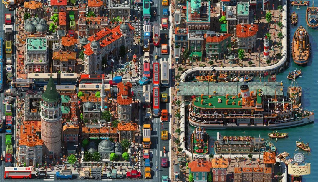 大叔 @Tarık TOLUNAY 软件中的城市！(图17)
