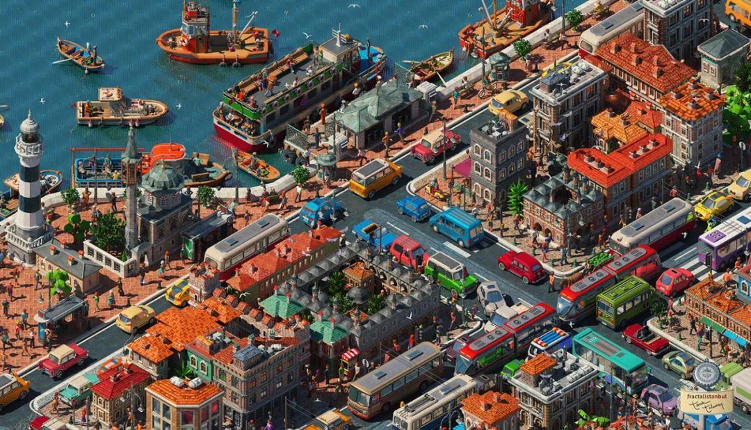 大叔 @Tarık TOLUNAY 软件中的城市！(图20)