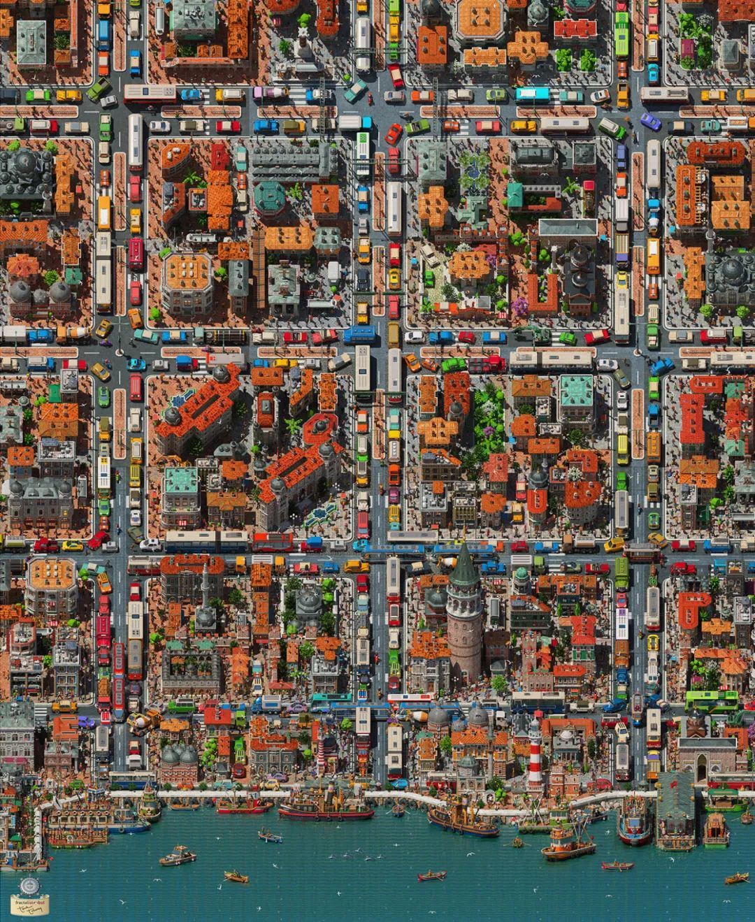 大叔 @Tarık TOLUNAY 软件中的城市！(图21)