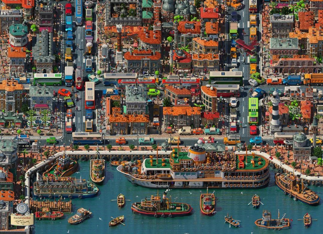 大叔 @Tarık TOLUNAY 软件中的城市！(图23)