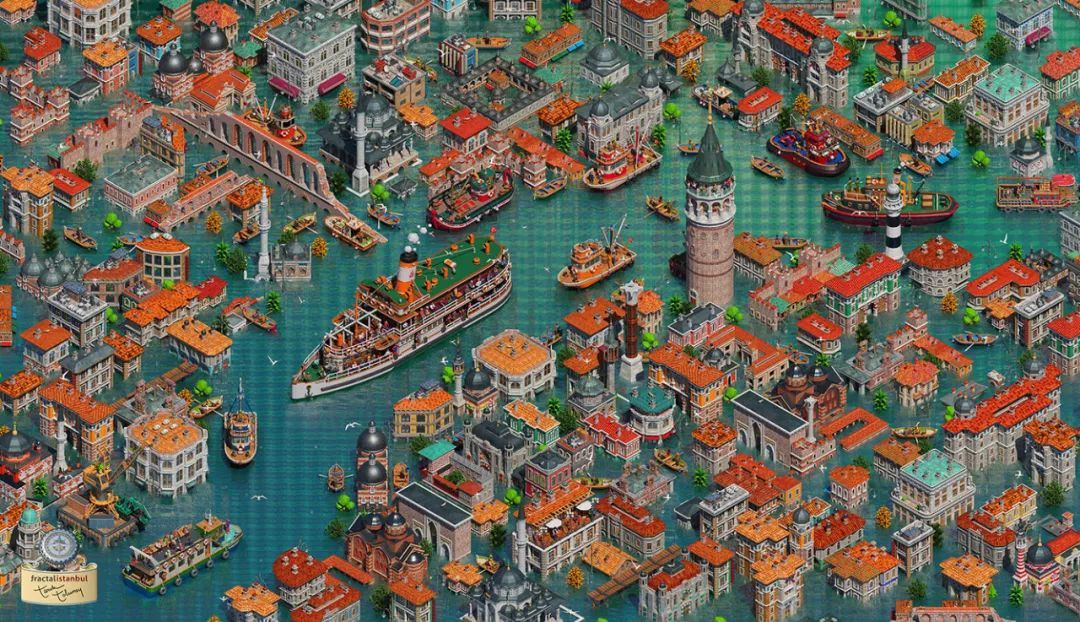大叔 @Tarık TOLUNAY 软件中的城市！(图24)