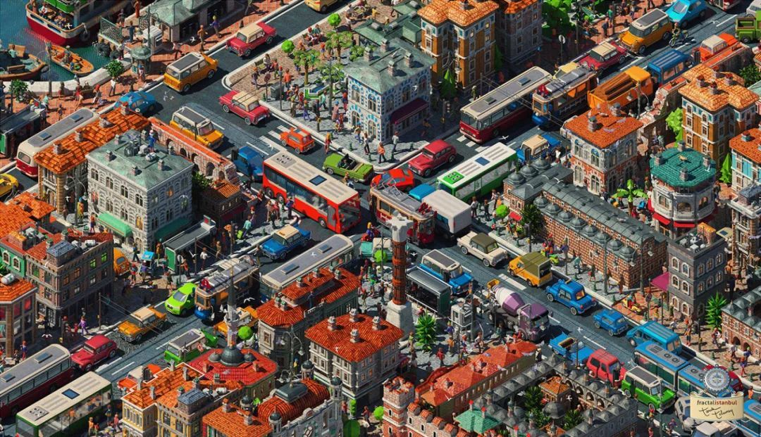 大叔 @Tarık TOLUNAY 软件中的城市！(图32)