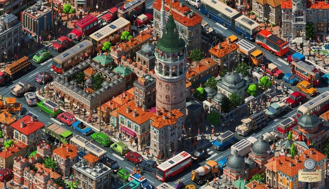 大叔 @Tarık TOLUNAY 软件中的城市！(图35)