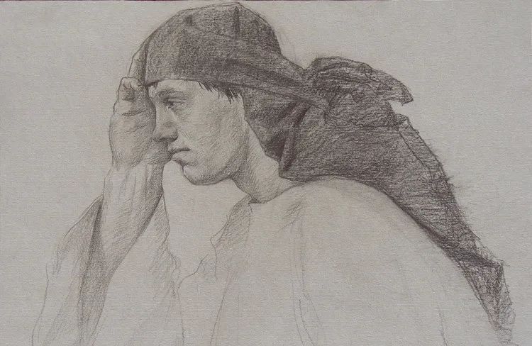俄罗斯的大学教授，伊戈尔·帕诺夫的素描速写(图15)