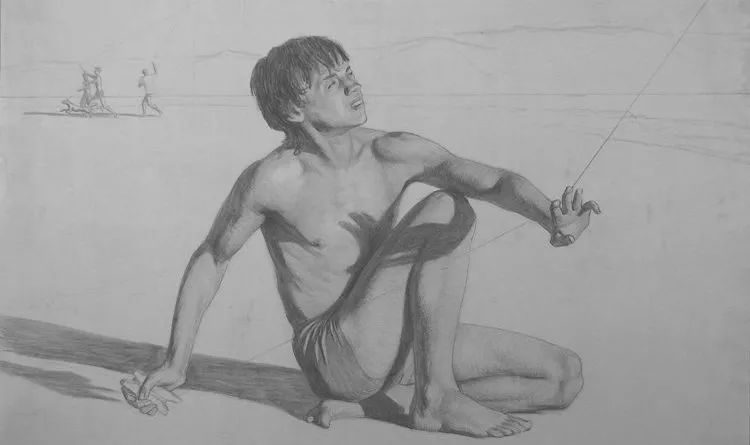 俄罗斯的大学教授，伊戈尔·帕诺夫的素描速写(图20)