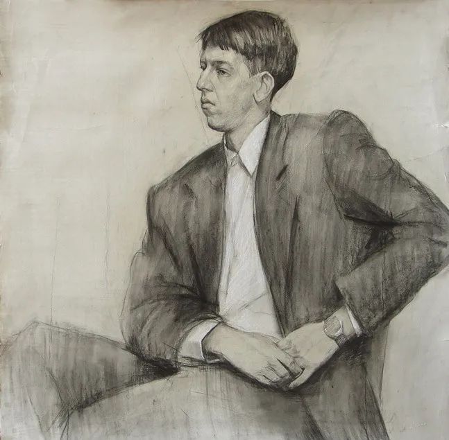 俄罗斯的大学教授，伊戈尔·帕诺夫的素描速写(图32)