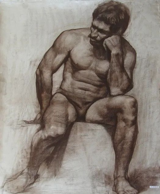 俄罗斯的大学教授，伊戈尔·帕诺夫的素描速写(图38)