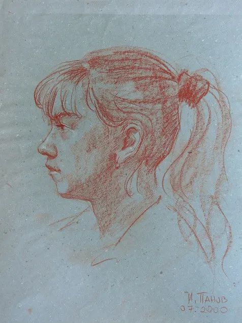 俄罗斯的大学教授，伊戈尔·帕诺夫的素描速写(图51)