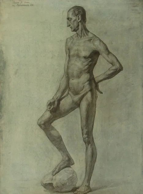 俄罗斯的大学教授，伊戈尔·帕诺夫的素描速写(图55)