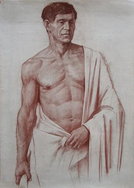 俄罗斯的大学教授，伊戈尔·帕诺夫的素描速写(图65)