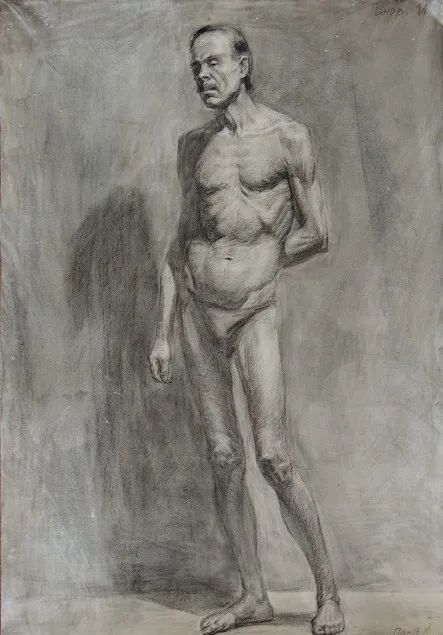 俄罗斯的大学教授，伊戈尔·帕诺夫的素描速写(图71)