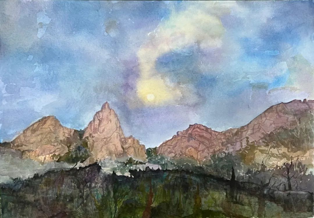 第二届“齐鲁彩韵”山东水彩画会优秀作品线上展(图21) 第二届“齐鲁彩韵”山东水彩画会优秀作品线上展(图21)