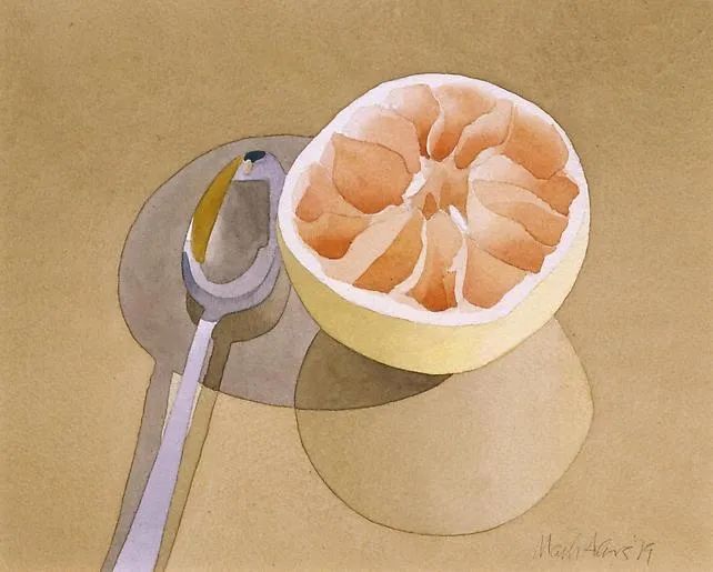 他的水彩，你喜欢吗？(图7)