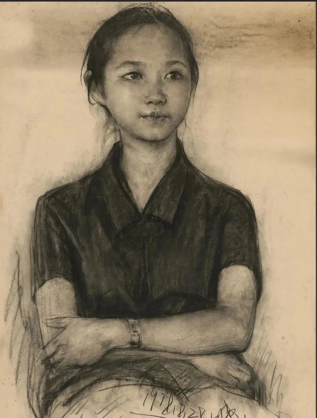 一组赵成民老师素描作品(图8)
