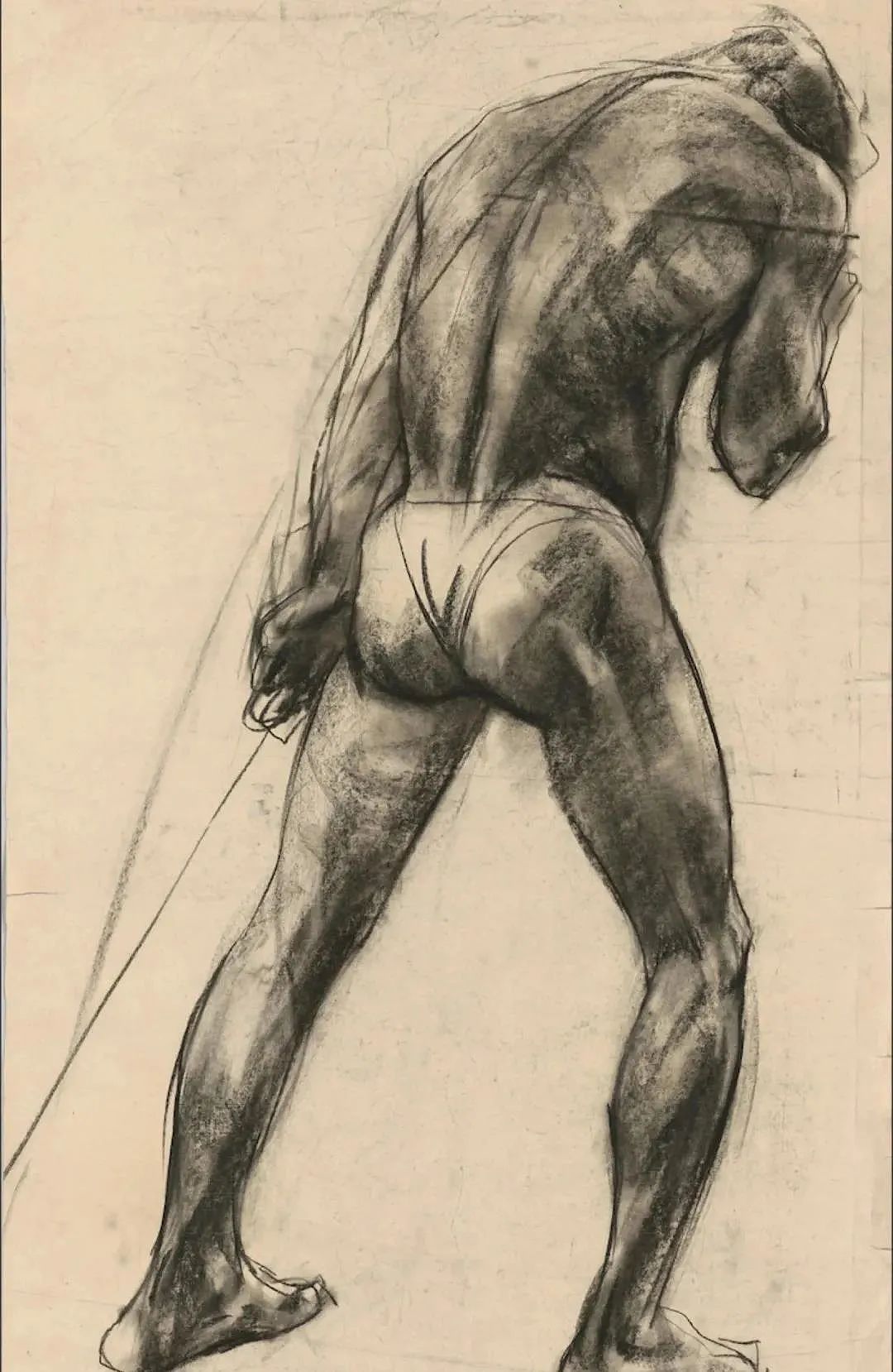 一组赵成民老师素描作品(图11)