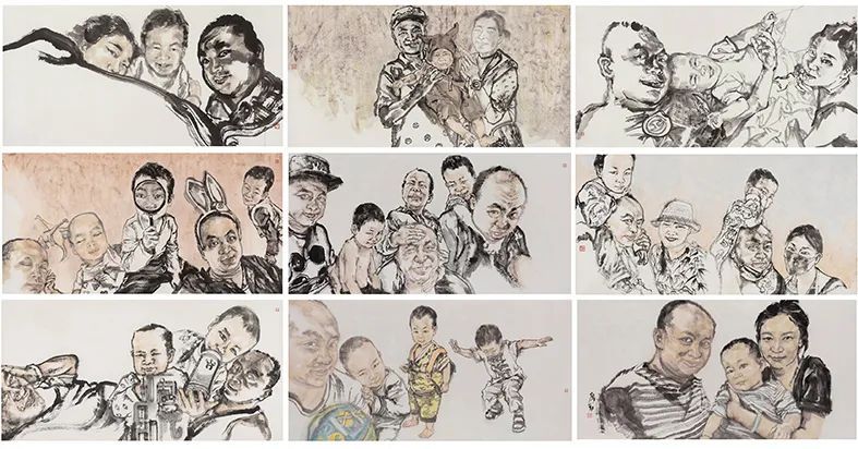 薪火赓续丨中央美术学院中国画与书法学院青年教师作品展在炎黄艺术馆开幕(图21)