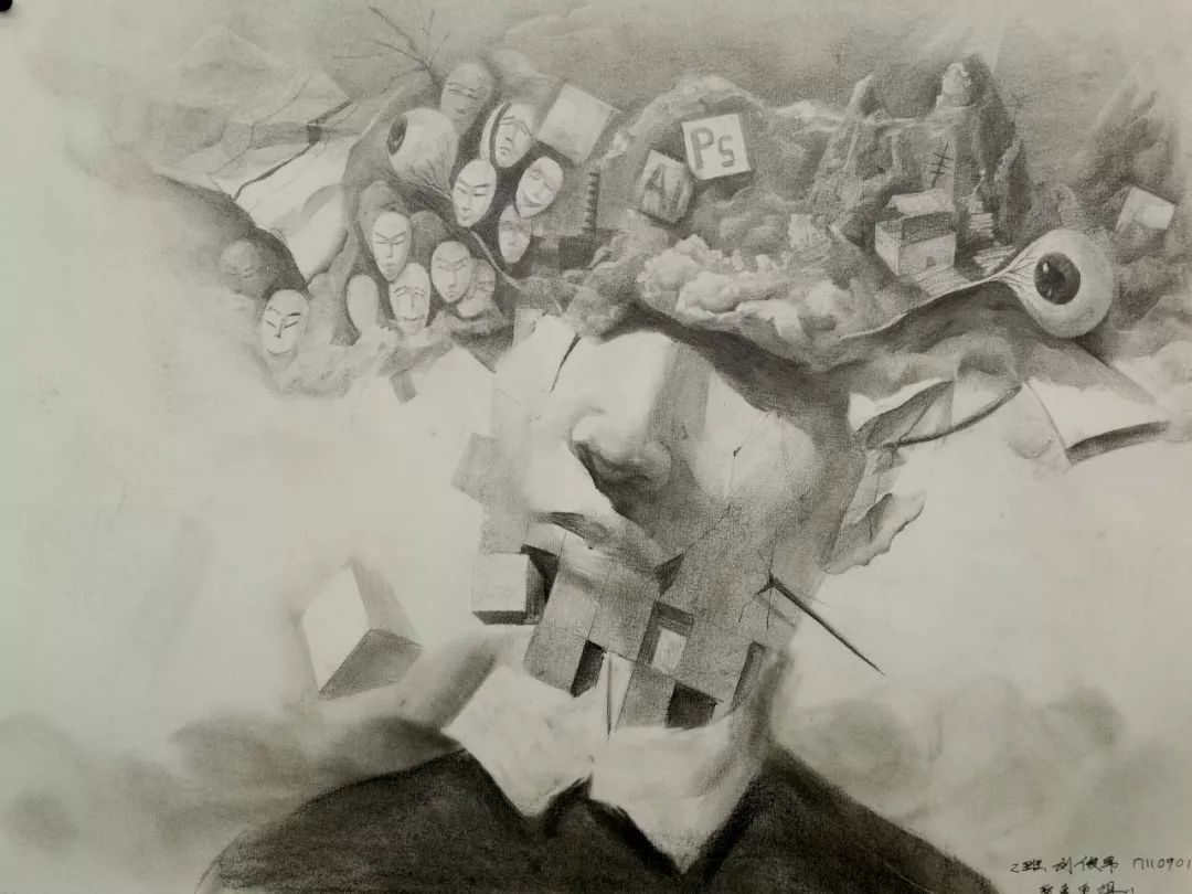 九大美院留校作品合集，一饱眼福，必须收藏！(图218)