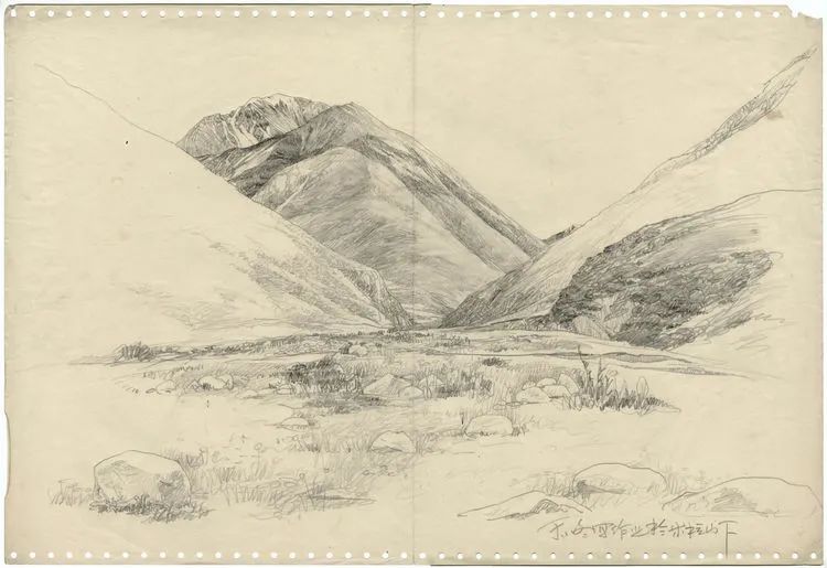 于小冬风景素描四十年1983-2023(图7)